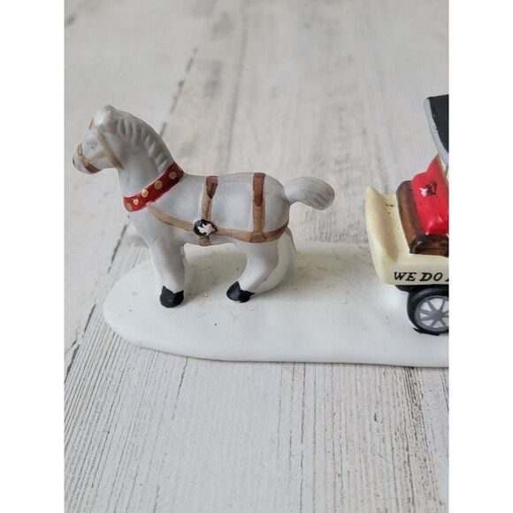 Lemax milk wagon Village accessory butter eggs xmas village accessory - Picture 6 of 9